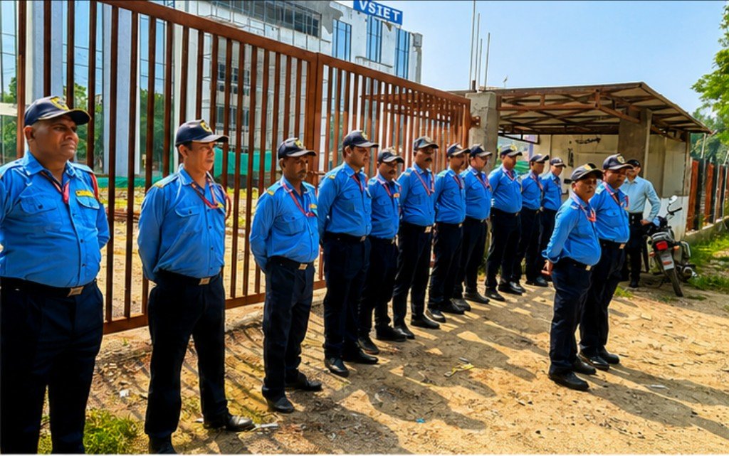 Security guards at VSIET